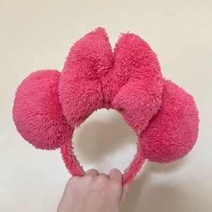 Sherpa Minnie Ears | Pink | Princess Ears